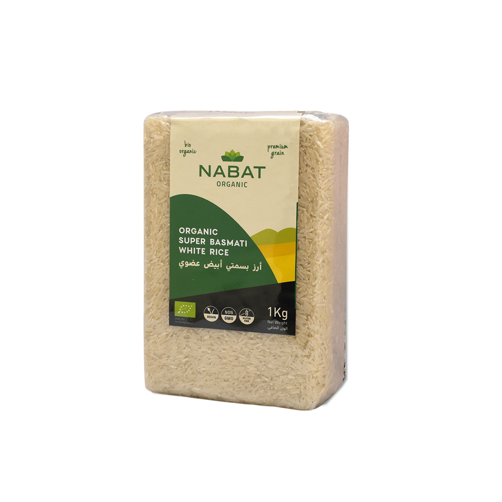 NABAT ORGANIC SUPER BASMATI WHITE RICE