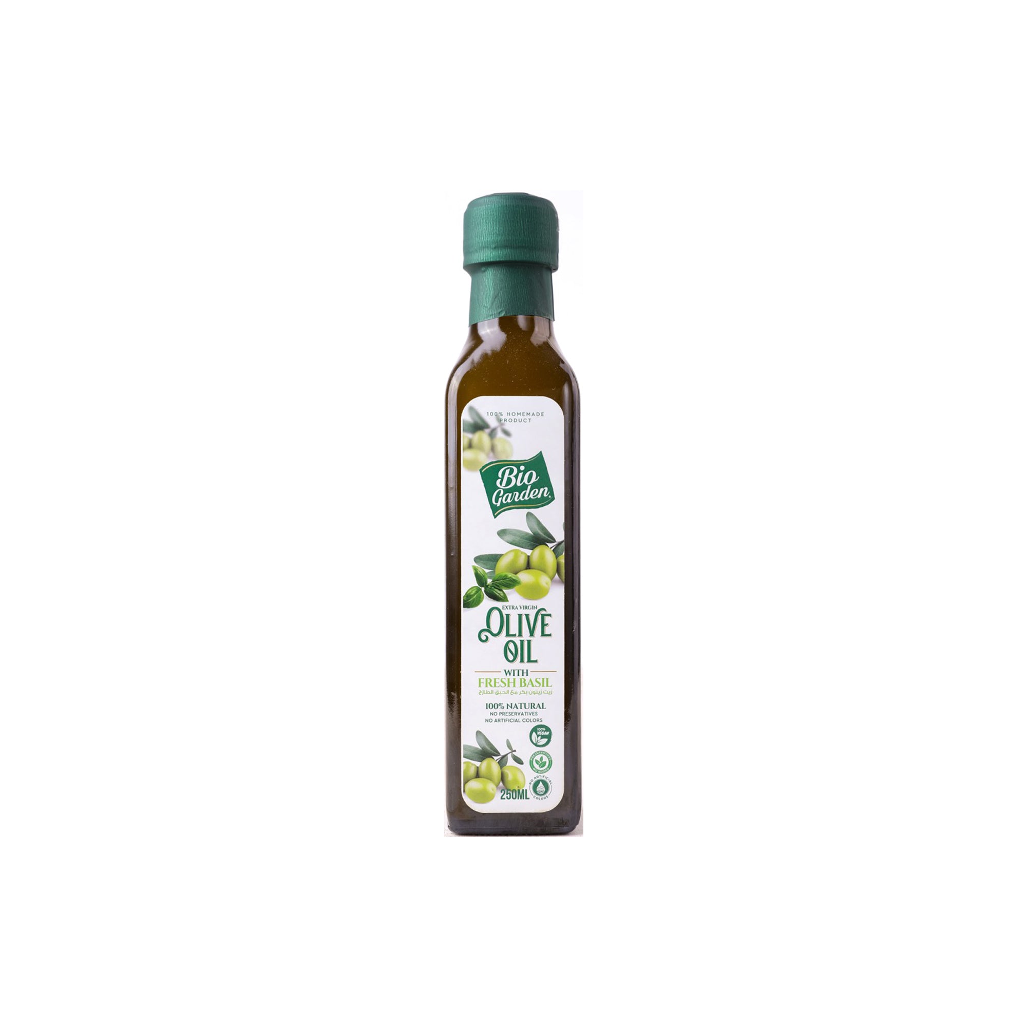 BIO GARDEN OLIVE OIL WITH BASIL