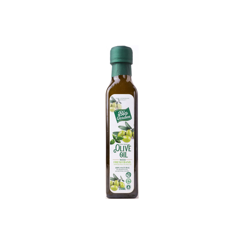 BIO GARDEN OLIVE OIL WITH BASIL