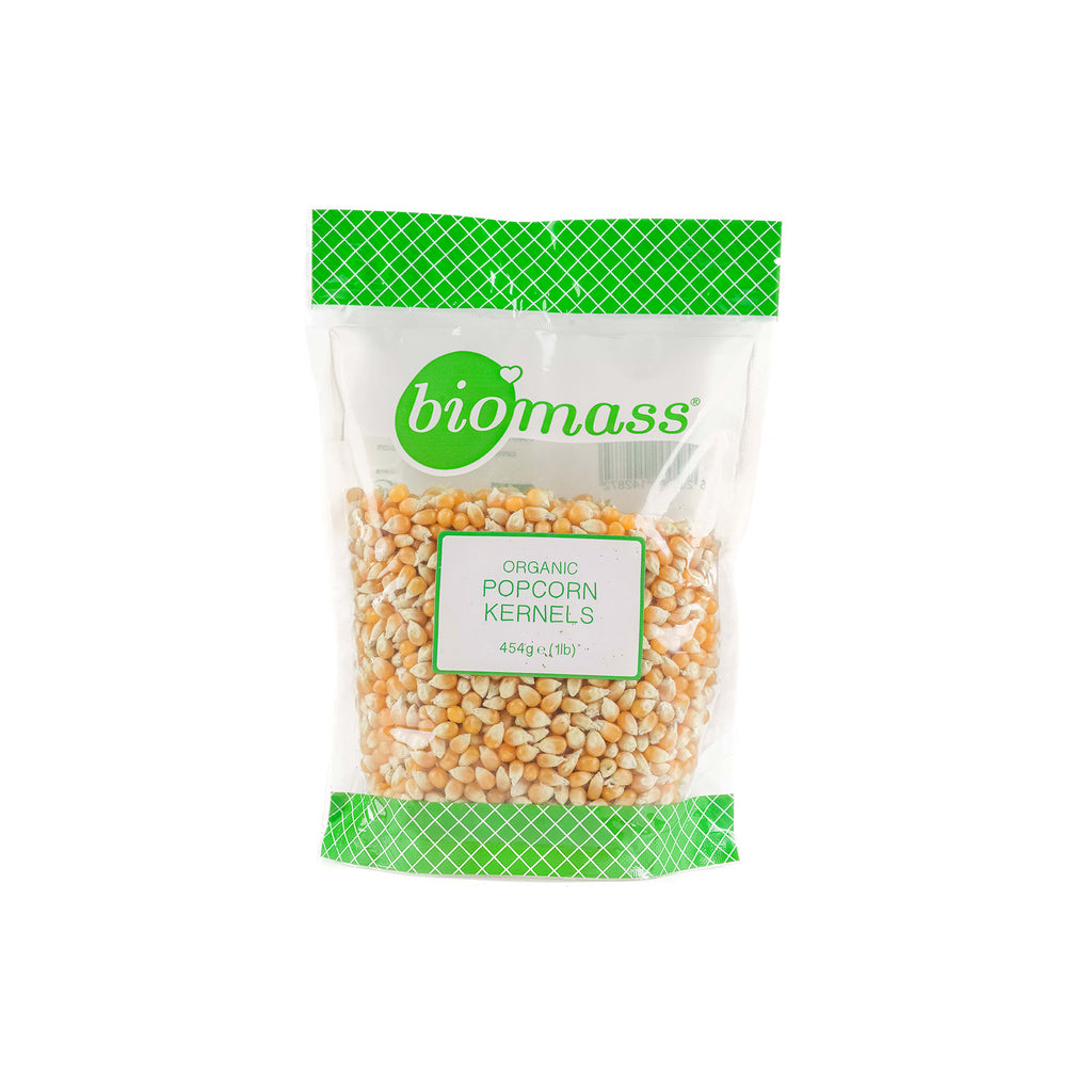 BIOMASS ORGANIC POPCORN KERNELS